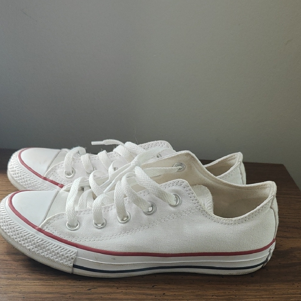 Converse White Low-Top Sneakers